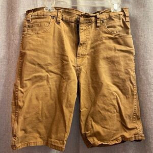 Camel colored Dickie’s Shorts size 34